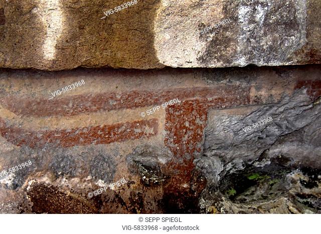 Sardinien, Sardegna, 02.07.2017 Domus de Janas (deutsch Häuser der Feen), auch als Necropoli ipogeica bezeichnet, heißt eine Gattung der Felsengräber auf...
