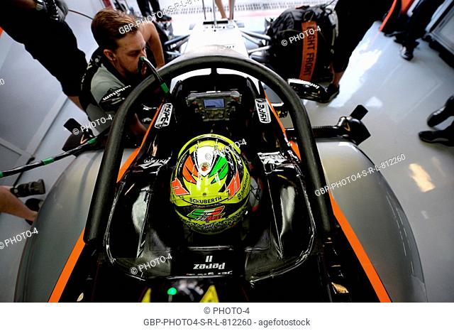 02.09.2016 - Free Practice 1, Sergio Perez (MEX) Sahara Force India F1 VJM09 with Halo cover