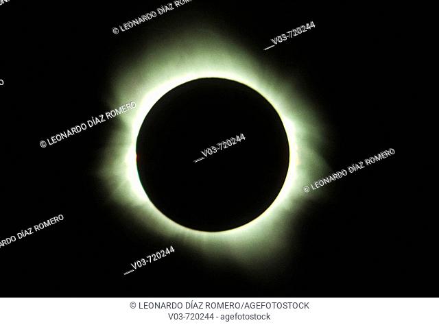 Solar eclipse, July 11th 1991