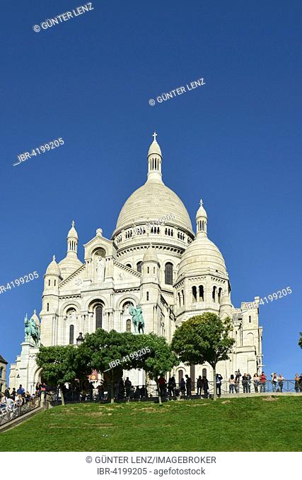 Cathedral Sacre Couer, Montmartre, Paris, Île-de-France, France
