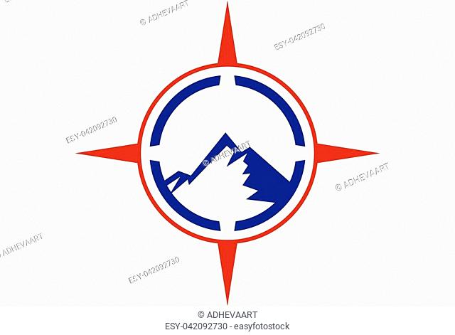 mountain compass adventure logo