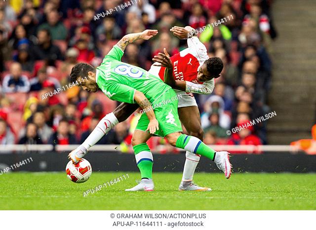 2015 Emirates Cup Arsenal vs VfL Wolfsburg Jul 26th. 26.07.2015. London, England. Emirates Cup. Arsenal vs VfL Wolfsburg