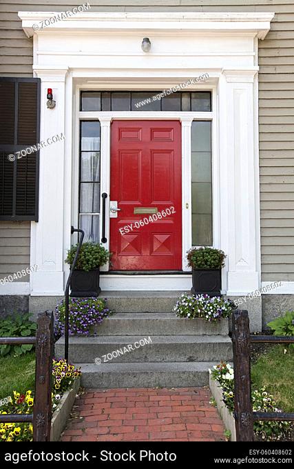 Red Door, Home in Boston, USA