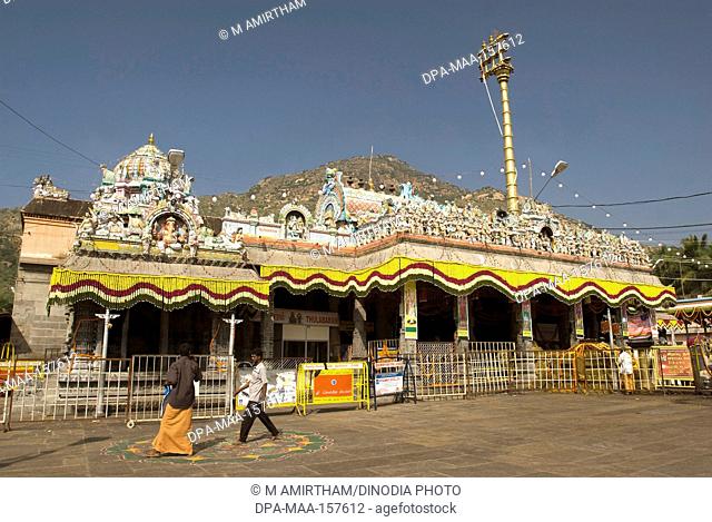 Arunachaleshwara temple Chola Period 9th-13th century in Thiruvannamalai ; Tamil Nadu ; India