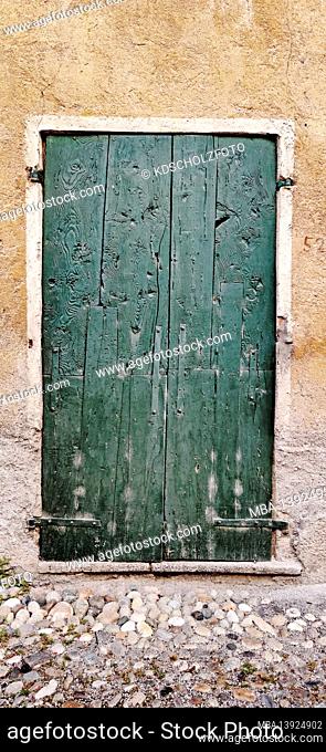 Motive in the alleys of the village Idro, Italy, Lombardy, Region Idrosee
