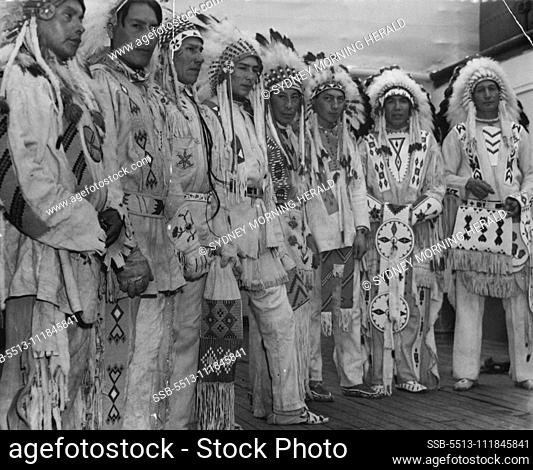 Misc.- People - American-Indians. March 20, 1939.;Misc.- People - American-Indians
