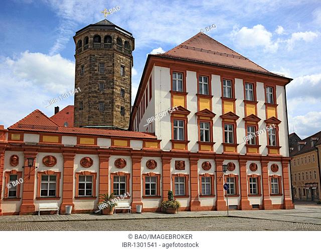 Old Castle in the center of Bayreuth, Upper Franconia, Bavaria, Germany, Europe