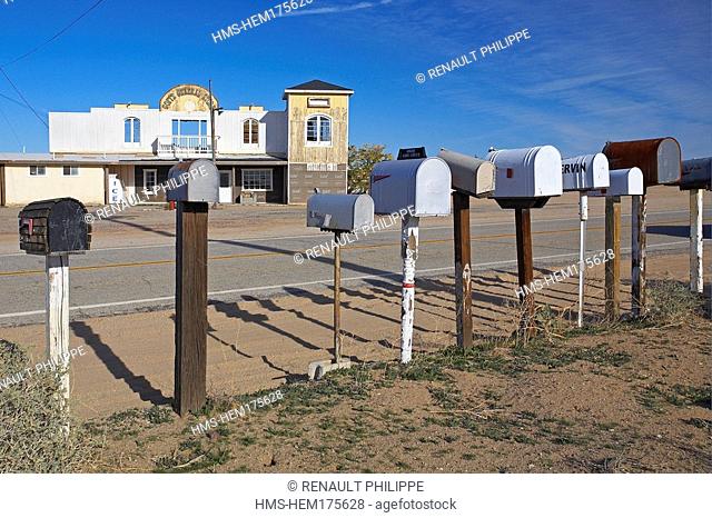 United States, California, Route 66, Goffs ghost town