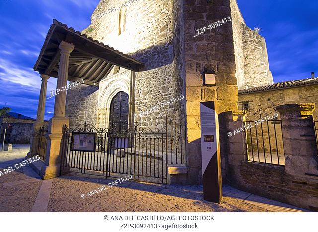 Buitrago del Lozoya is a walled village in Madrid province Spain. Santa Maria del Castillo church