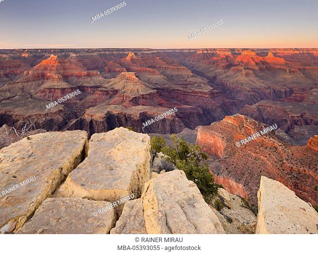 Powell Point, South Rim, Grand Canyon National Park, Arizona, USA