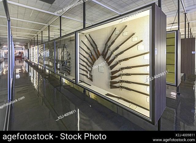 Claremore, Oklahoma - The Davis Arms & Historical Museum, which displays what it calls the world's largest private firearms collection