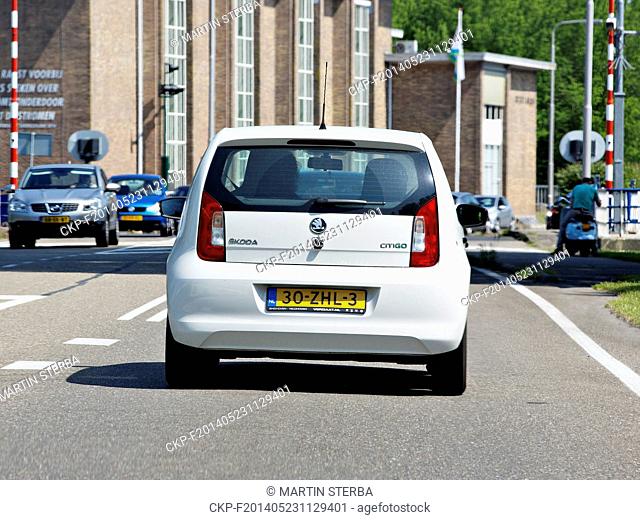 SKODA Citigo G-TEC with CNG drive is seen in Lelystad, Netherlands, on May 19, 2014. (CTK Photo/Martin Sterba)