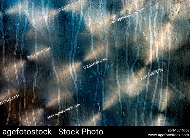 Grunge Aged Grey metal Texture - Old Stainless Steel Background with Scratches - Monochrome Dirty Metallic Surface Close up