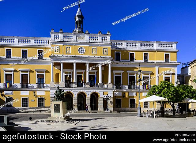 Town Hall in Badajoz (Extremadura), Spain