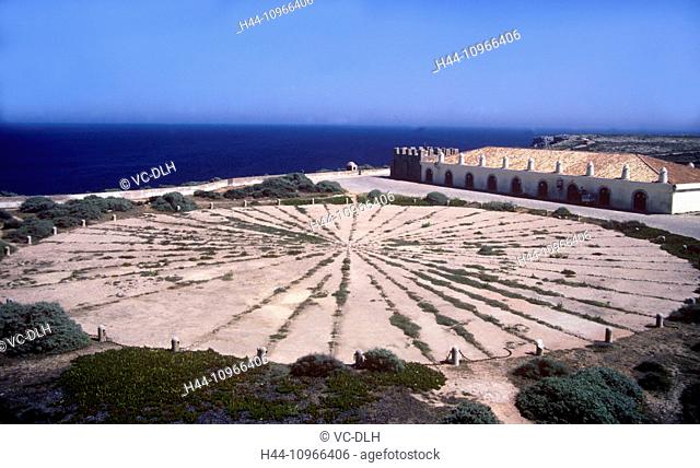 Giant Compass, School of Navigation, Sagres, Portugal