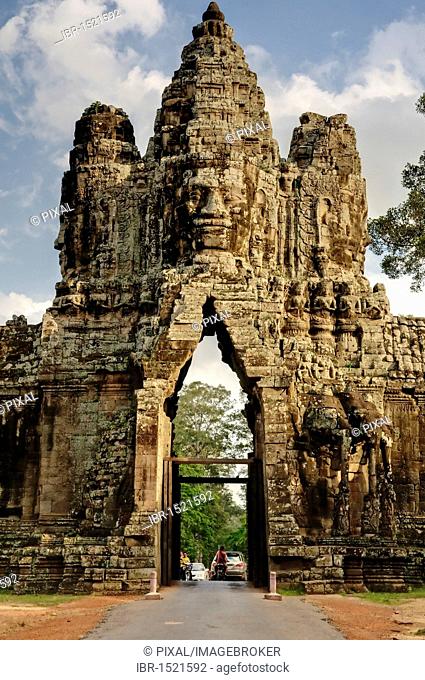 Bayon, Angkor Wat complex, Siem Reap, Cambodia, Southeast Asia, Asia