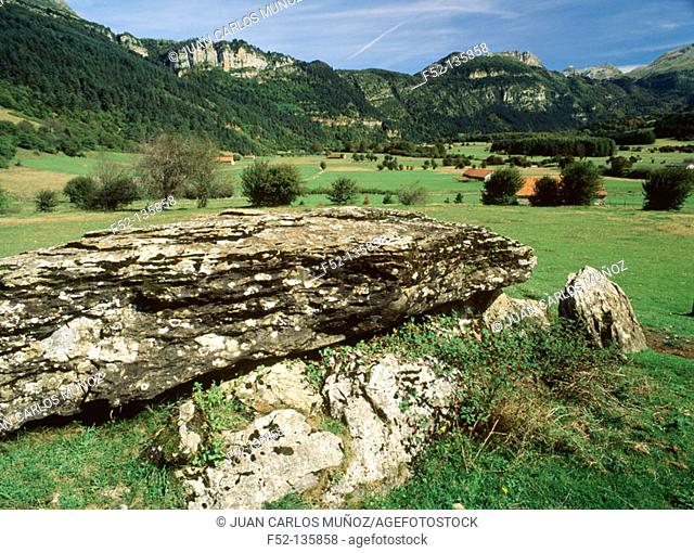 Dolmen of Arrako. Larra Belagoa. Navarre. Spain