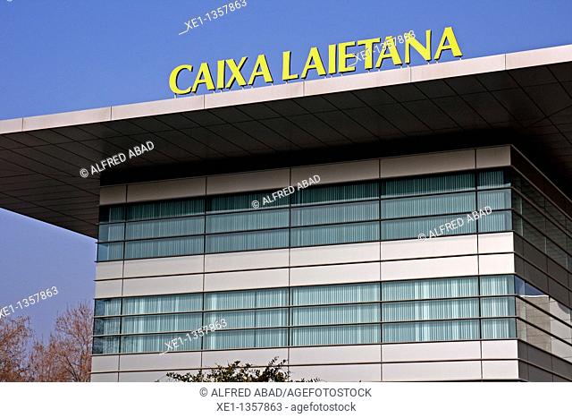 Headquarters of Caixa Laietana, Mataro, Catalonia, Spain