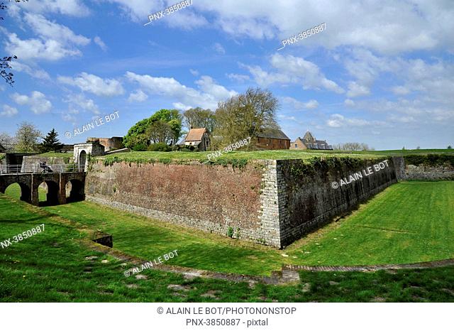France, region of Hauts de France, Pas de Calais department, city of Montreuil sur Mer, the Citadel