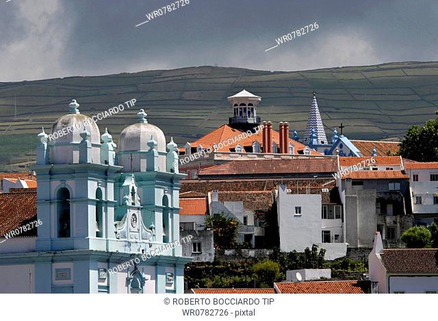 Portugal, Azores, Terceira Island, Angra do Heroismo, Church of the Misericordia
