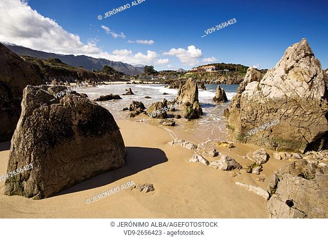 Playa de Toró. Llanes, Cantabrian Sea, Asturias Spain, Europe