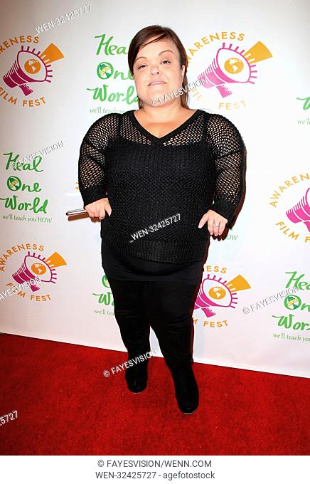 Premiere of 'The Road To Yulin And Beyond' - Arrivals Featuring: Christy Gibel Where: Los Angeles, California, United States When: 05 Oct 2017 Credit:...