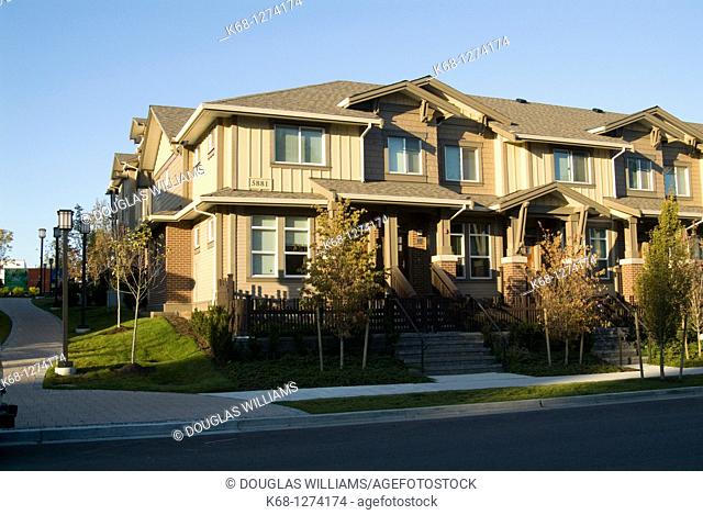 townhouse development in Burnaby, BC, Canada
