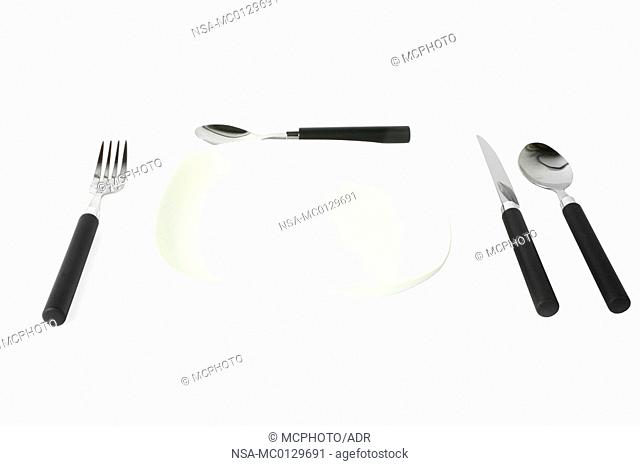 cutlery set on the table