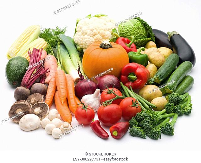 Selection Of Fresh Vegetables