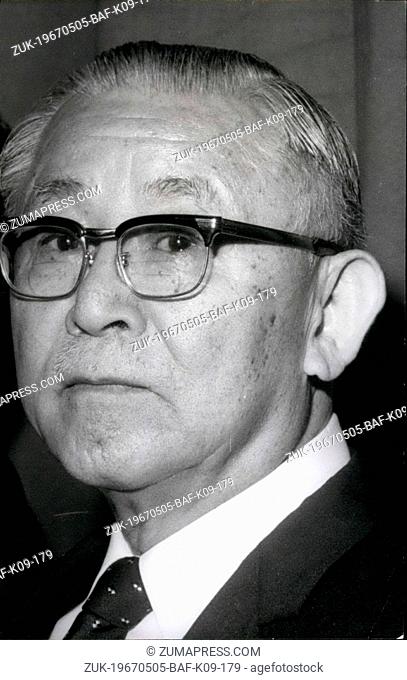 May 05, 1967 - Rotary club to have Japanese Chairman for 68/69/ Members of the famous Rotary club from all over the world held a congress at the Palais Des...