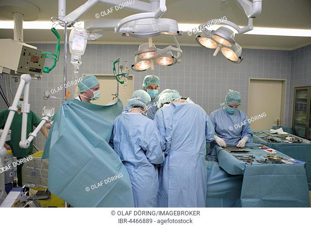Surgery, doctor, team, hospital, vascular surgery, Germany