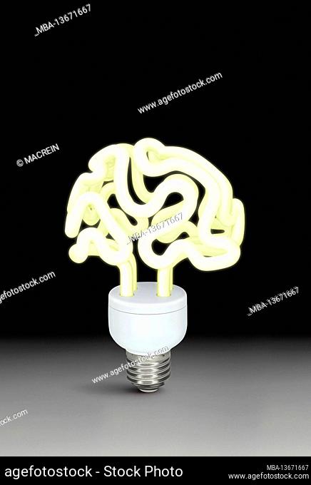 Energy-saving lamp with a mind (M)