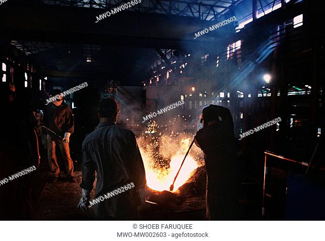 Workers at a shipbreaking yard in Chittagong 2004 Though shipbreaking yards meet almost 80 of the scrap iron required for the domestic steel industry and also...