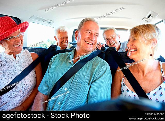 car trip, seniors, travel