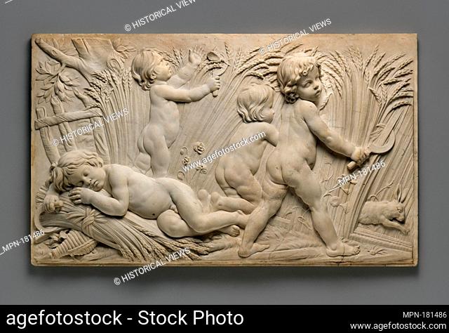 Summer (one of a set of four). Artist: After a model by Edme Bouchardon (French, Chaumont 1698-1762 Paris); Date: probably mid-18th century; Culture: French;...