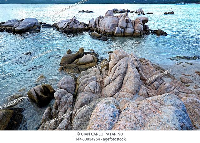 Costa Smeralda, Sardinia, Italy the beach of Capriccioli