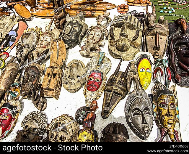 The imaginative masks of Senegal. Dakar, Senegal