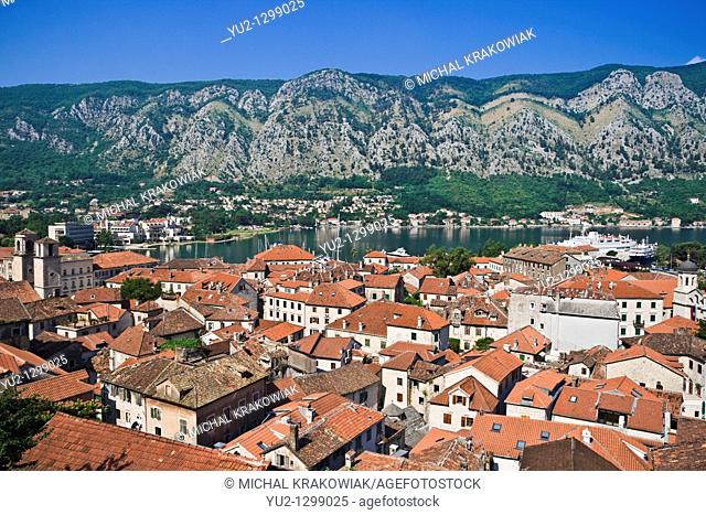 View on Kotor in Montenegro