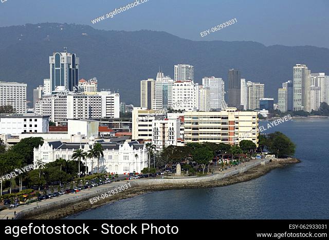 Penang is a Malaysian island located off the Malay Peninsula in the Strait of Malacca. In George Town, the state capital of Penang