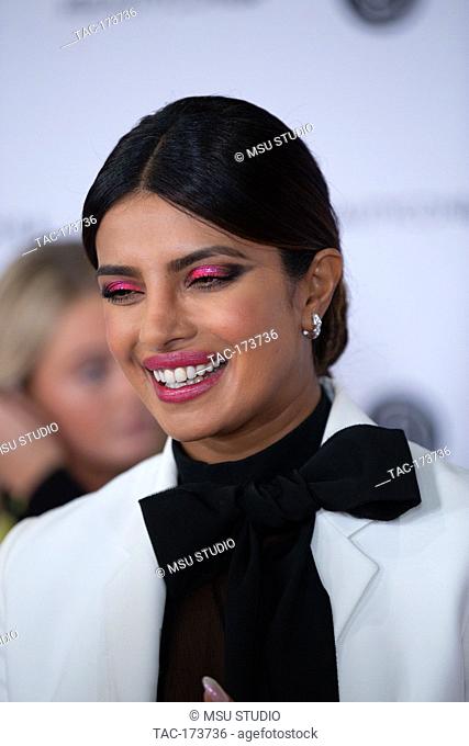 Priyanka Chopra attends Beautycon Los Angeles 2019 Pink Carpet at Los Angeles Convention Center on August 10, 2019 in Los Angeles, California