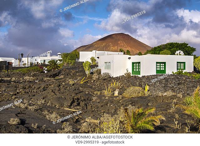 Cesar Manrique Foundation in Tahiche. Lanzarote Island. Canary Islands Spain. Europe