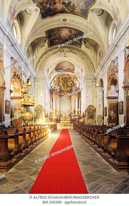 Altar of parish church St Veit in Krems, Wachau Region, Waldviertel Region, Lower Austria, Austria