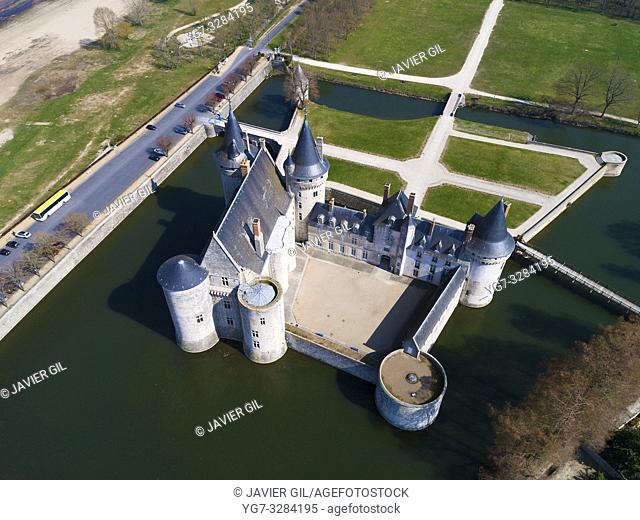 Castle of Sully-Sur-Loire, Loiret, Centre-Val de Loire, France