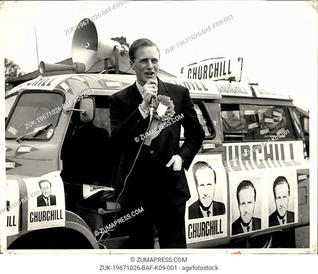 Oct. 26, 1967 - Another Winston Chuchill in the House?: Will there be another Winston Churchill in the House of Commons? This question will be answered when the...