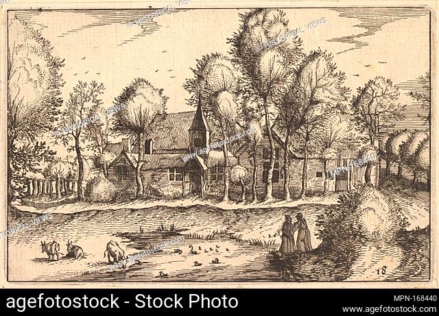 A Pond from Regiunculae et Villae Aliquot Ducatus Brabantiae. Artist: Claes Jansz. Visscher (Dutch, Amsterdam 1586-1652 Amsterdam); Artist: After The Master of...