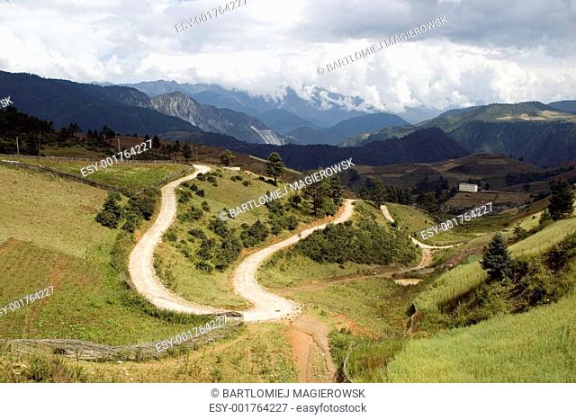 Landscape in Yunnan, China
