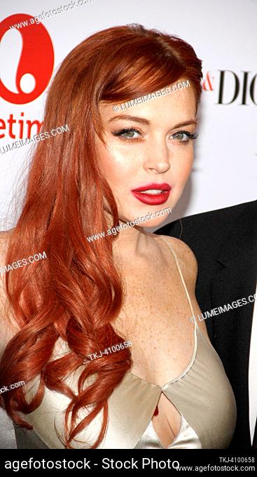 Lindsay Lohan at the Los Angeles premiere of 'Liz & Dick' held at the Beverly Hills Hotel in Beverly Hills on November 20, 2012. Credit: Lumeimages