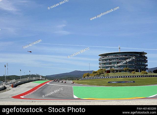 03/25/2023, Autodromo International do Algarve, Portimao, MOTO GP GRANDE PREMIO DE PORTUGAL 2023 , in the picture race start: Francesco Bagnaia from Italy