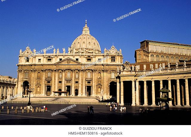 Italy, Lazio, Rome, Saint Peter's basilica
