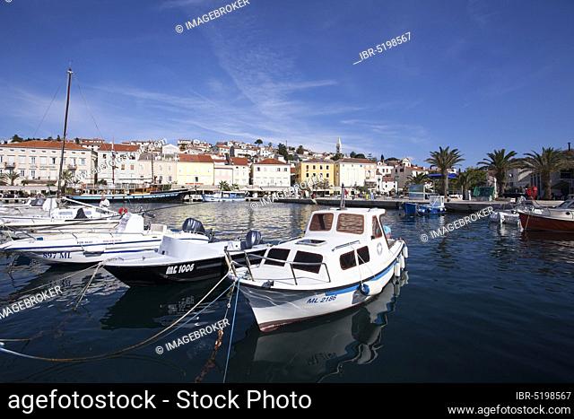 Port of Mali Losinj, Losinj, Island of Cres, Croatia, Kvarner Gulf Bay, Adriatic Sea, Croatia, Europe